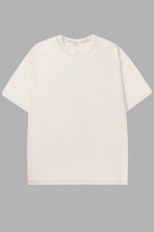 T-shirt Oversize délavé Blanc