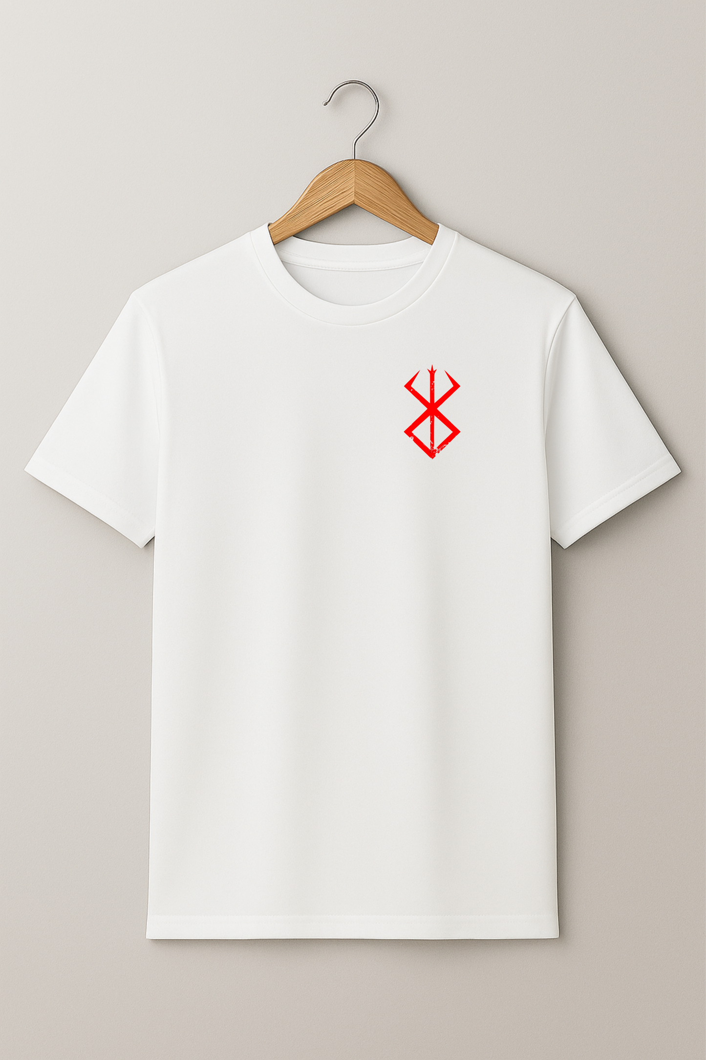 T shirt imprimé Stigmate Berserk au coeur