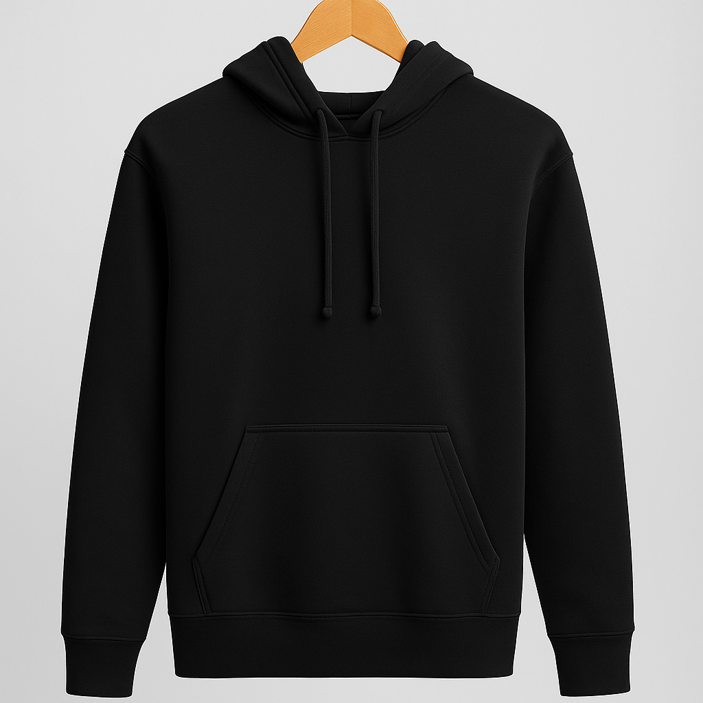 Sweatshirt à capuche noir