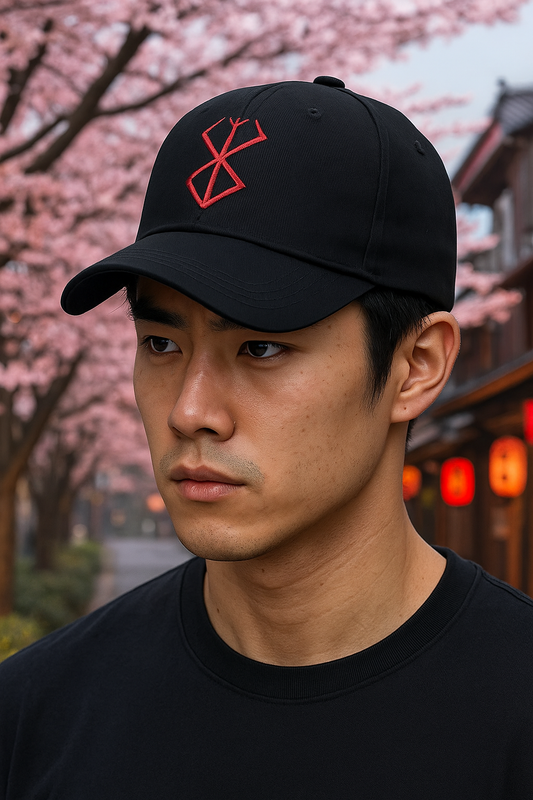 Casquette noire Berserk brodée
