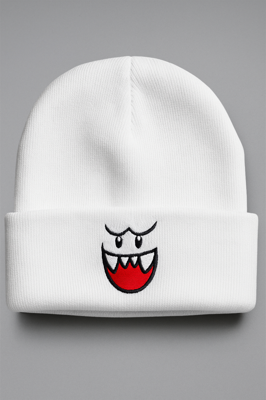 Bonnet blanc Boo - Mario