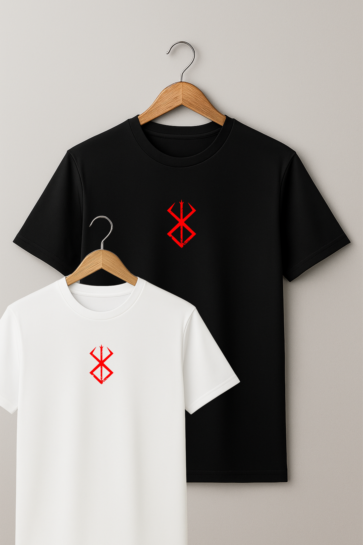 T shirt imprimé Berserk au centre