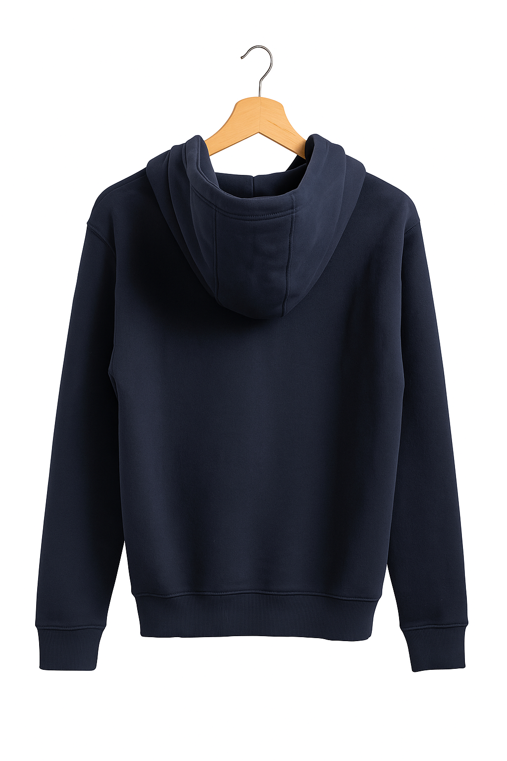 Sweat à capuche bleu marine